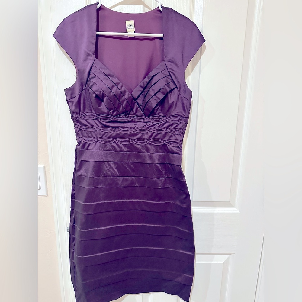Purple Elegant Dress
